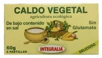 Integralia Organic Vegetable Broth No Sea Salt 6 Cubes X 10g