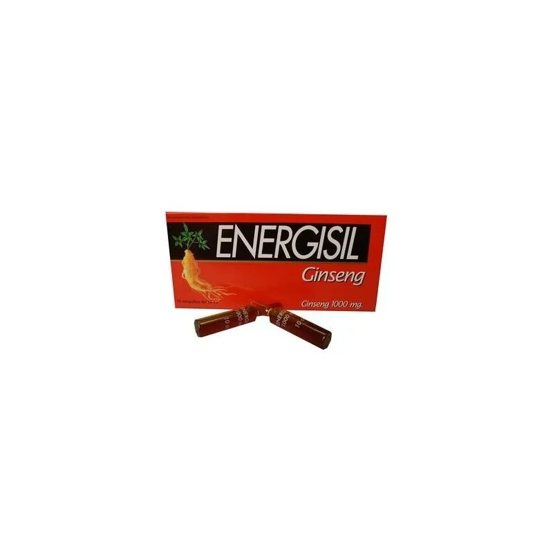 Energisil Ginseng 1000mg 10 Oral Vials 10ml
