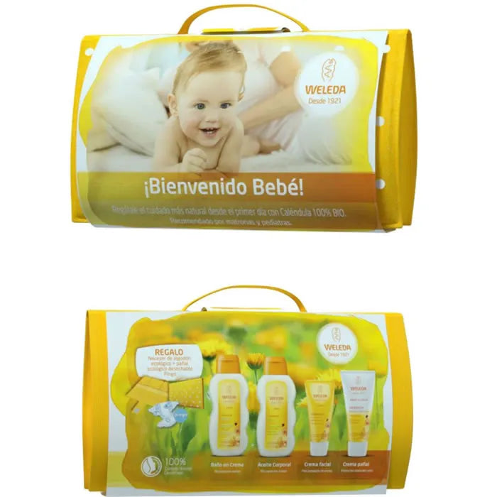 Weleda Baby Calendula Cream Bath 200ml Set of 5 items