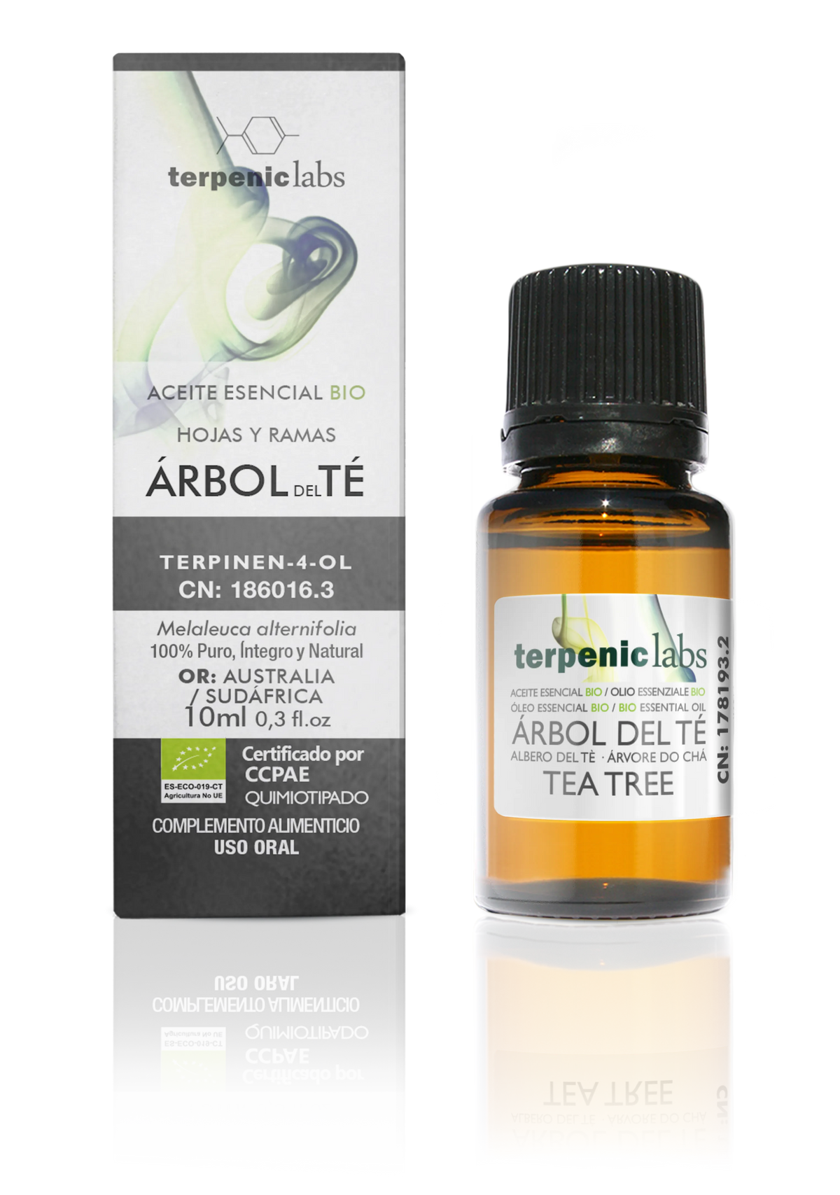 Terpenic Organic Tea Tree Oil 10ml