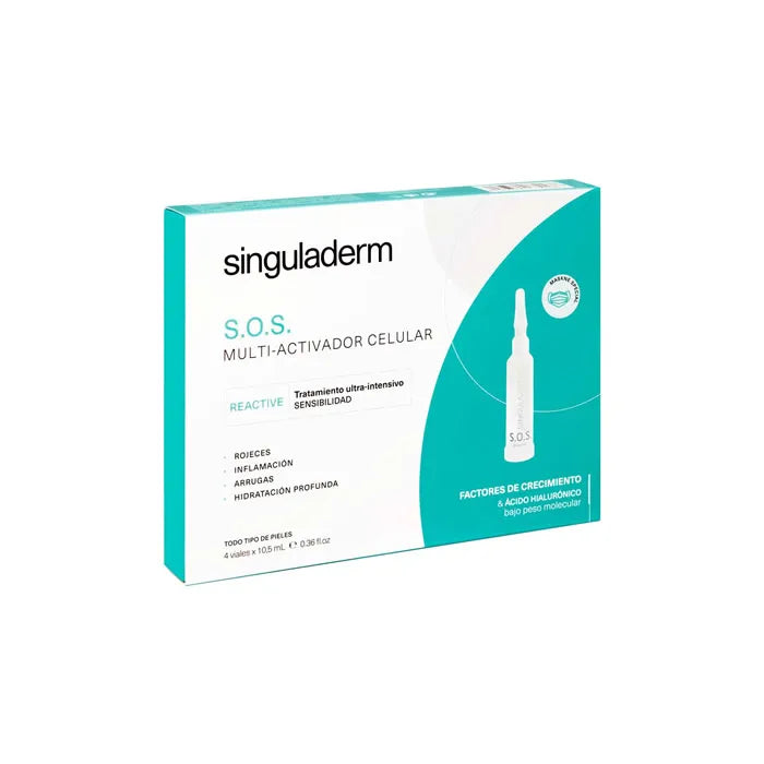 Singuladerm S.O.S. Multicellular Activator Ultra-Intensive Sensitivity Treatment 4x10.5ml
