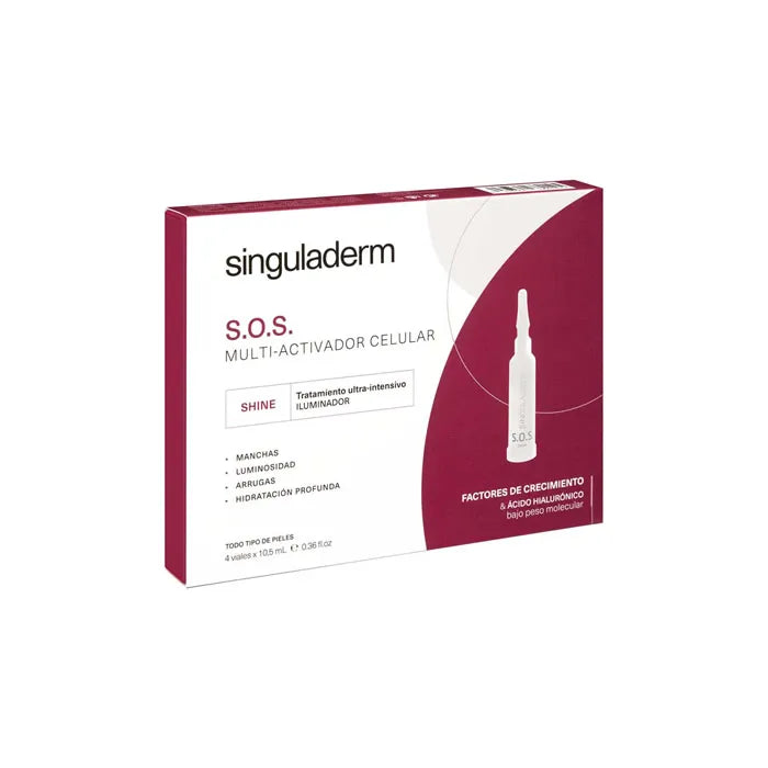 Singuladerm S.O.S. Multi-Activating Cellular Brightening Treatment 4x10.5ml