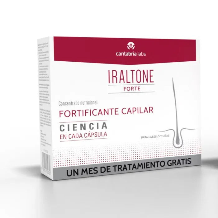 Iraltone Forte Hair Strengthening Supplement 2 x 60 Capsules