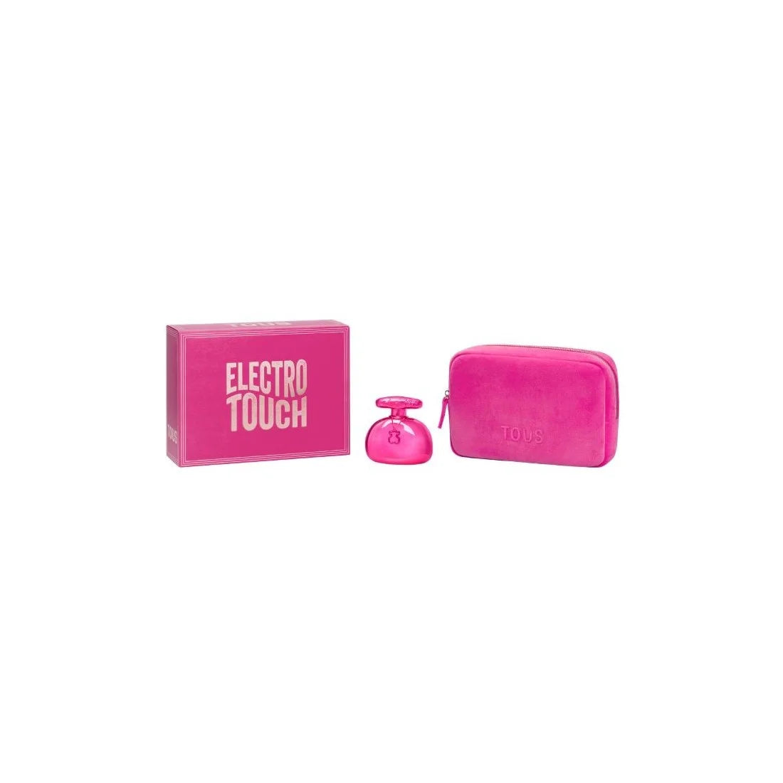 Tous Electrotouch Fuchsia 90ml EDP Toiletry Bag