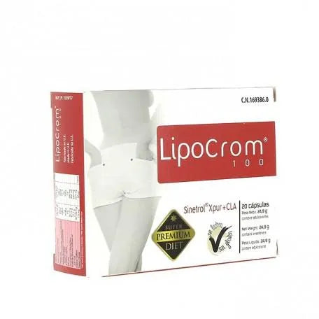 Nc Lipocrom 100 20 Capsules Nutricion Center