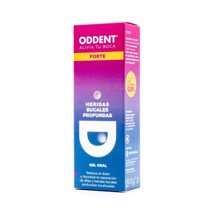 Oddent Forte Oral Gel for Deep Oral Wounds 8ml
