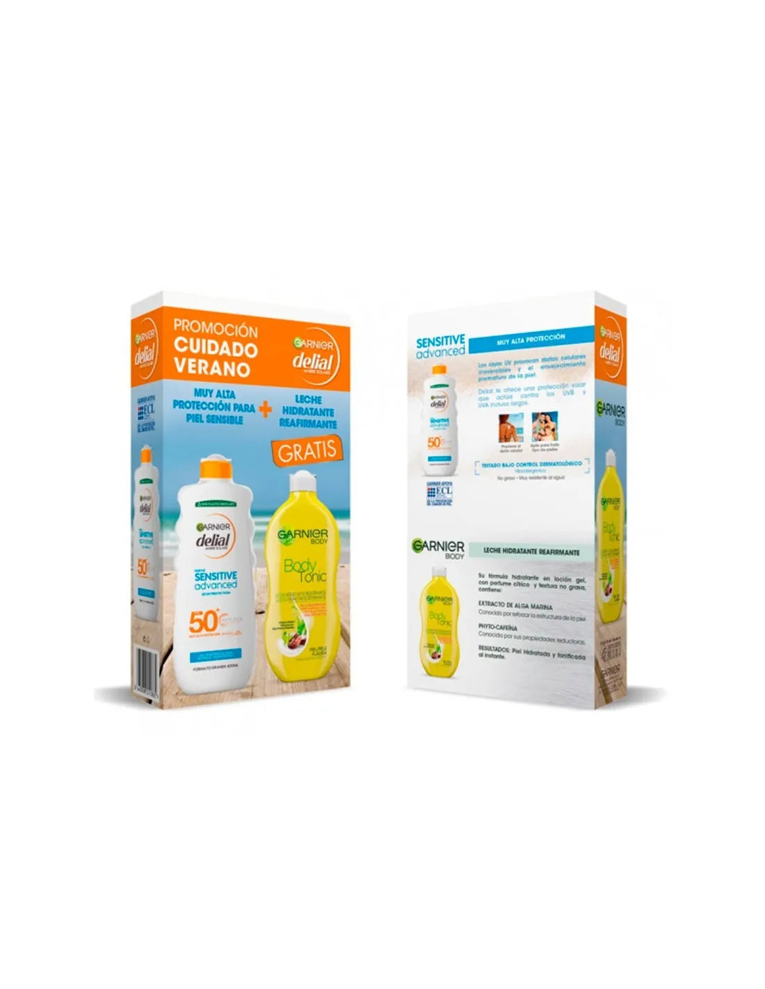 Delial Sun Milk SPF 50 400ml Sensitive After Sun 100ml