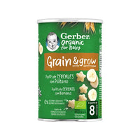 Gerber Organic Puffs Cereal and Banana