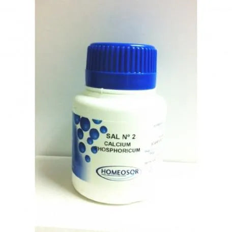 Calcium Phosphoricum Schüssler Salt No. 2 100 Tablets Pharmasor Homeosor