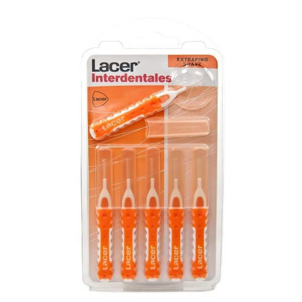 Lacer Interdental Straight Extra-Fine Soft 6 Pieces