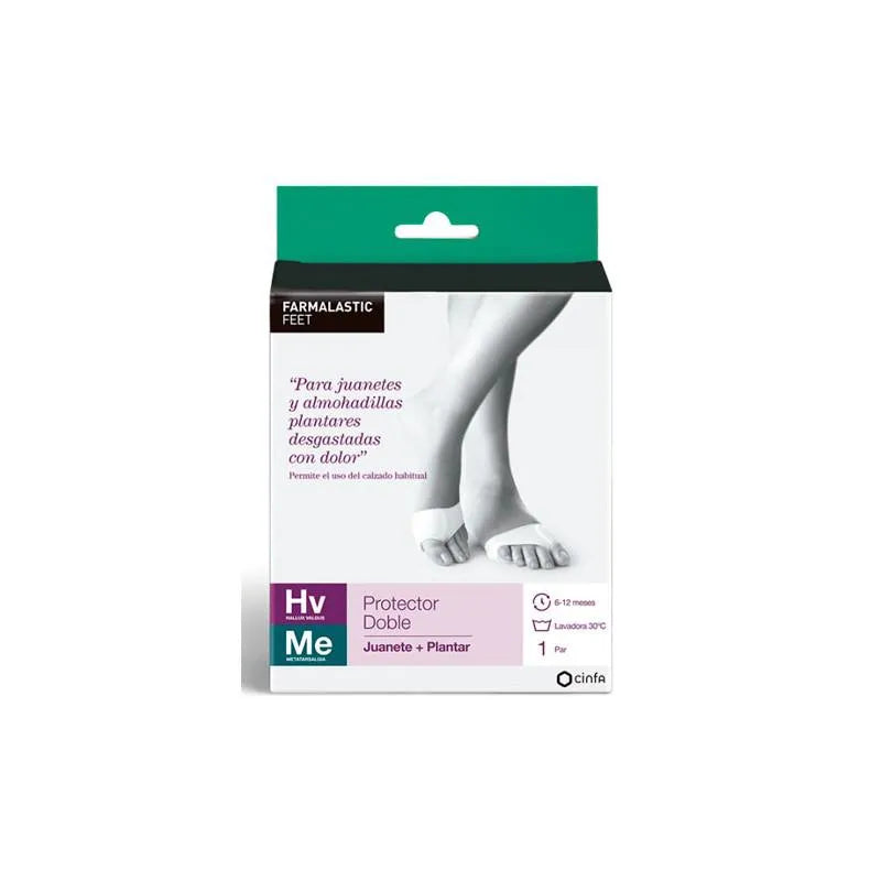 Farmalastic Podo Dual Protection Pads Size M 2 pieces