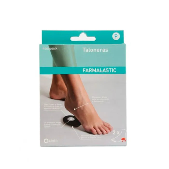 Farmalastic Women's Heel Pads T-P
