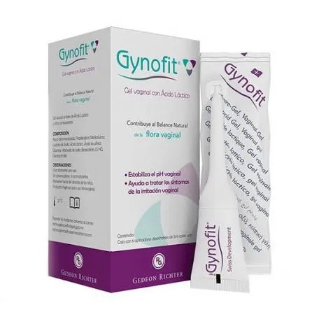 Gynofit Lactic Acid Vaginal Gel 6 Applicators Aristo