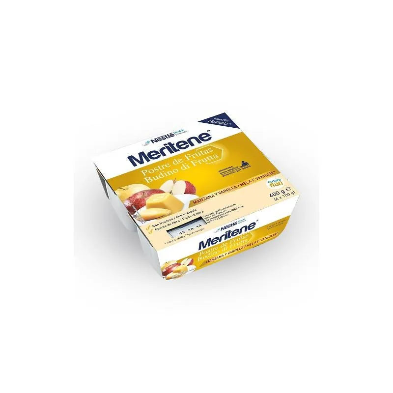 Meritene Fruit Dessert 4x 100g