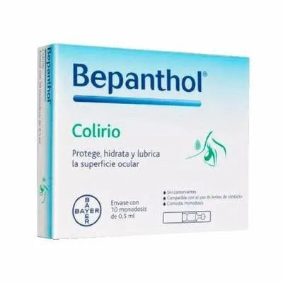 Bepanthol™ Sterile Eye Drops 10 single-dose units x 0.5ml