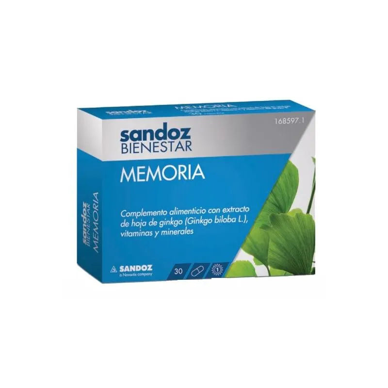 Sandoz Wellness Memory 30 Capsules