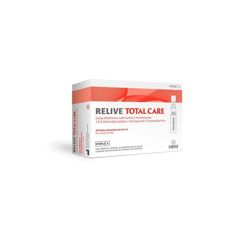 Relive Total Care Ophthalmic Drops 20 Single-Dose Units