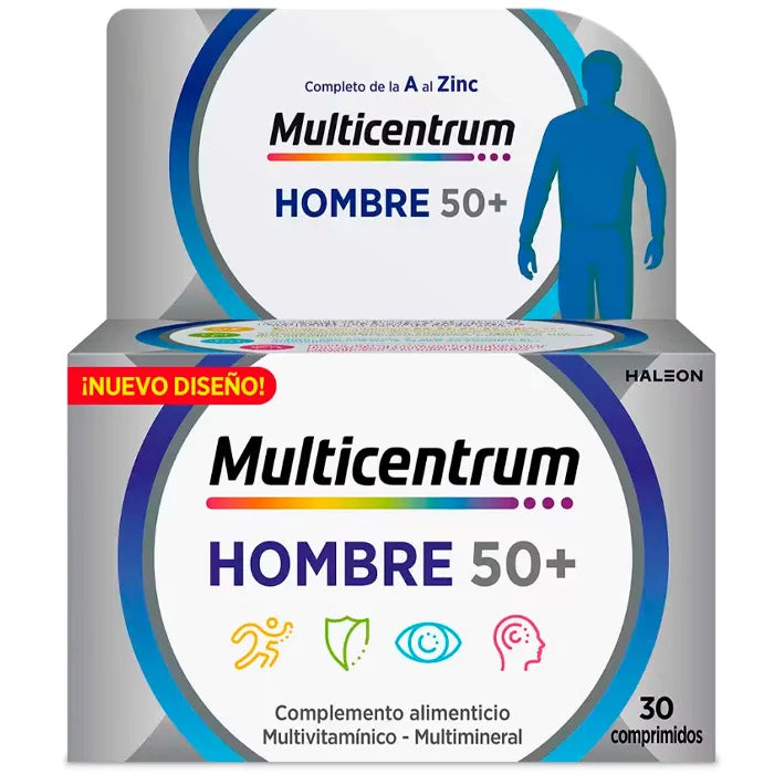 Multicentrum Men 50+ 30 Tablets