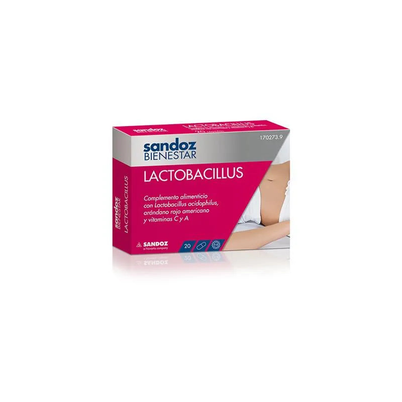 Sandoz Wellness Lactobacillus 20 Capsules