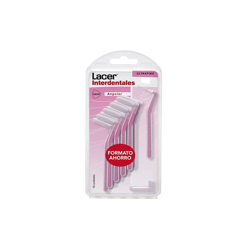 Lacer 10 Angled Interdental Brushes