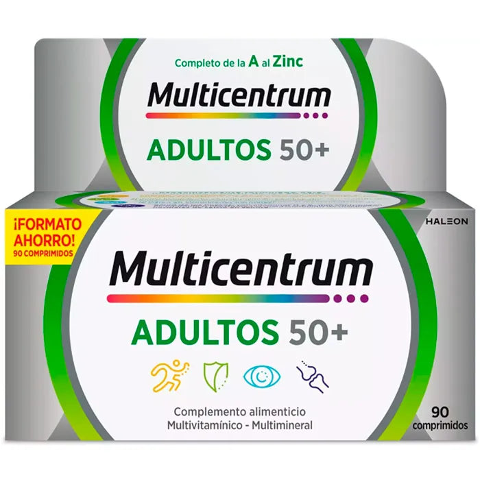 Multicentrum Adults 50+ 90 Tablets