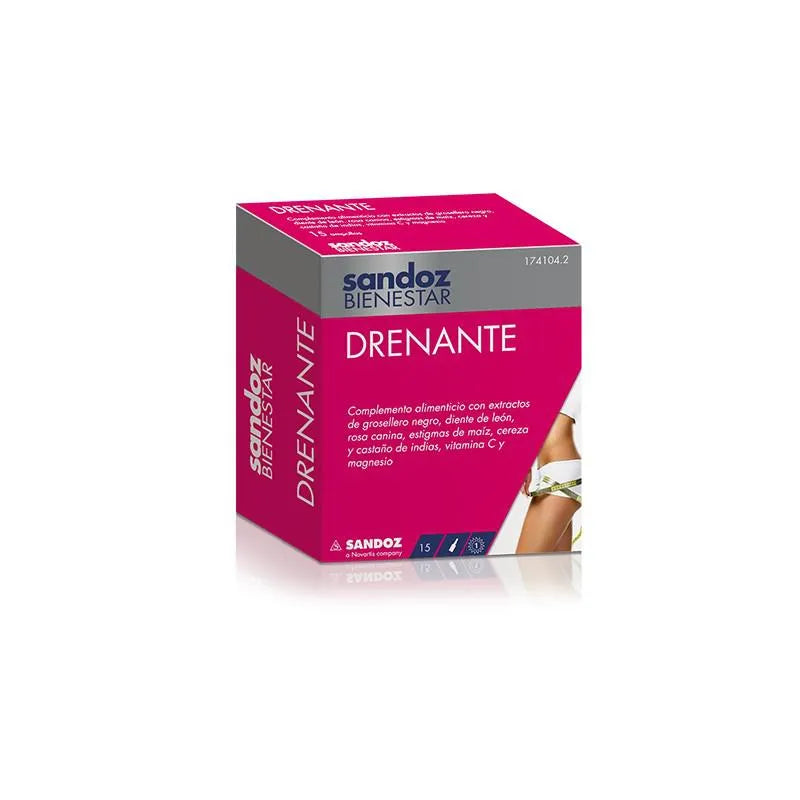 Sandoz Well-being Draining 15 Ampoules