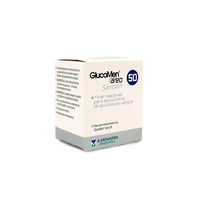 Berlin-Chemie Glucomen Areo Glucose Sensor 50 Test Strips