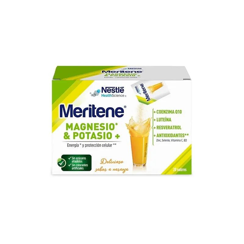Meritene Magnesium Potassium 20 Sachets