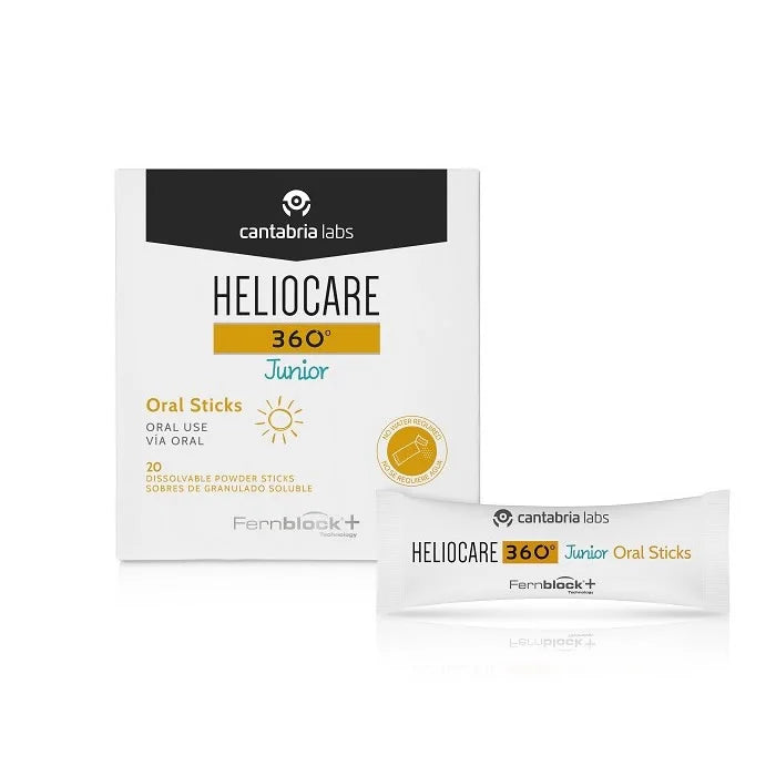 Heliocare 360º Junior Oral Sticks 20 units