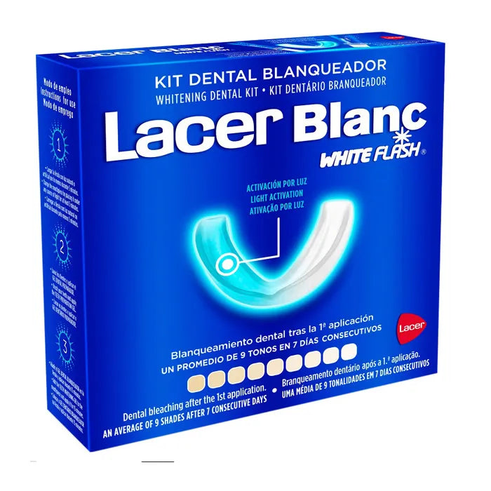 Lacer Blanc White Flash Set 3 items