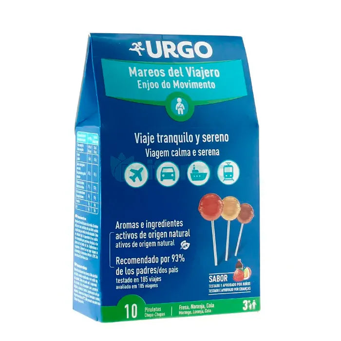 Urgo Motion Sickness 10 Lollipops