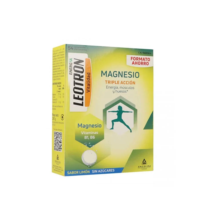 Leotron Magnesium 54 Effervescent Tablets