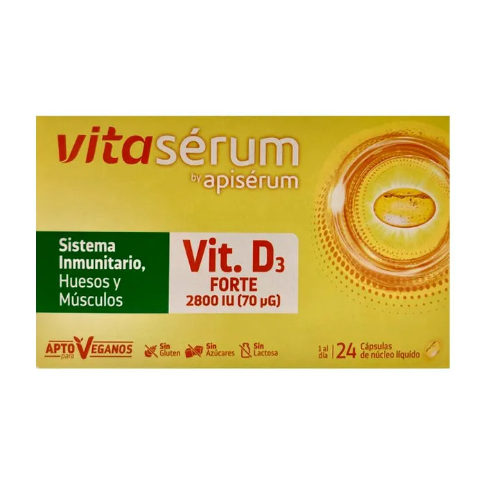 Apisérum Vitasérum Vitamin D3 Forte 24 capsules