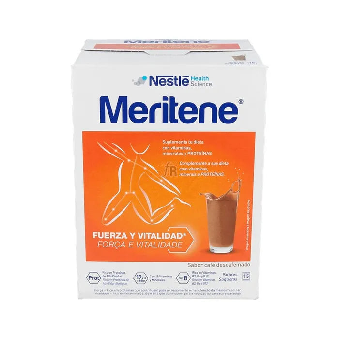 Meritene Brainxpert Mocha Coffee Flavor 4 bottles 125ml