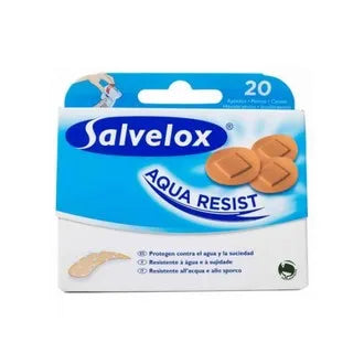 Salvelox Aqua Resistive Round Plasters 20 count