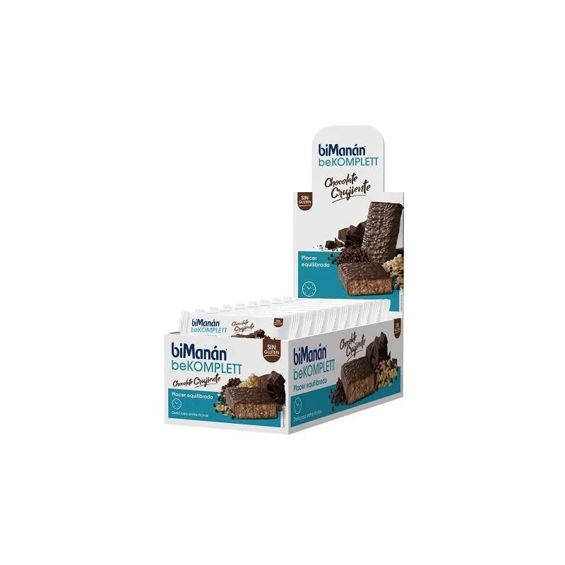 Bimanán BeKomplett Crunchy Chocolate Bars 24 units