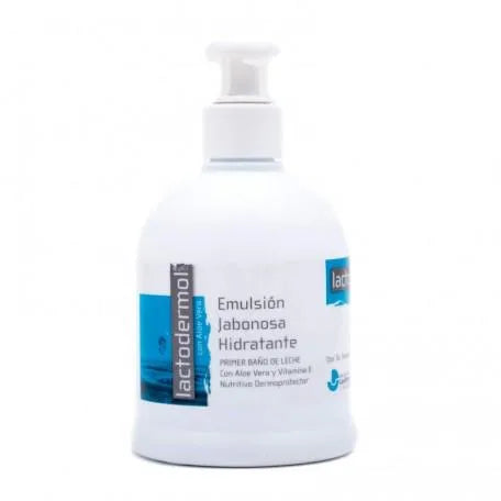 Lactodermol pH5 Moisturizing Soap Emulsion with Aloe Vera 300ml Unipharma