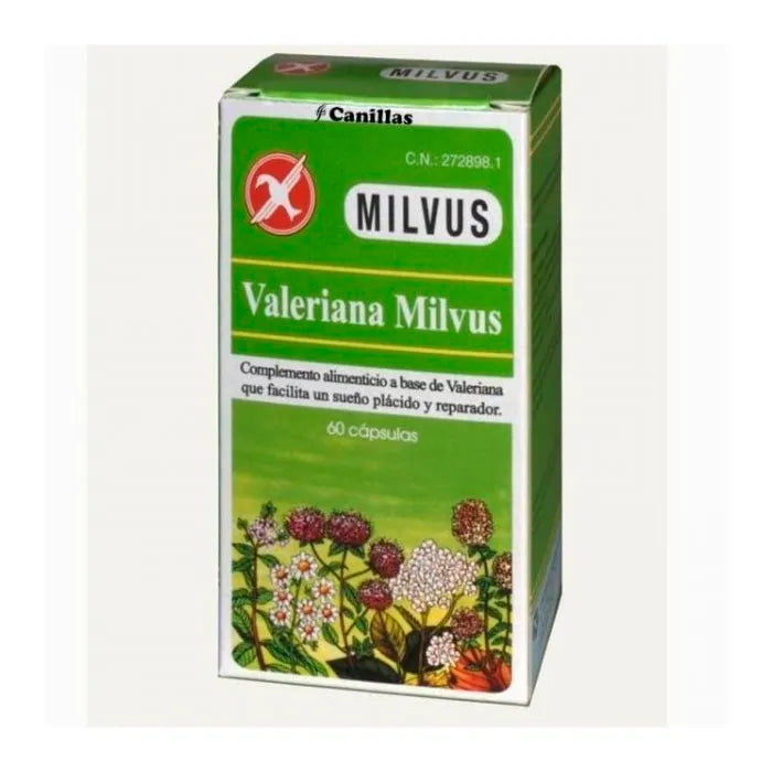 Milvus Valerian 60 Capsules
