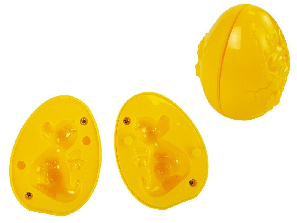 Playdough dinosaur egg mold, 12 pieces, 4 colors (6)