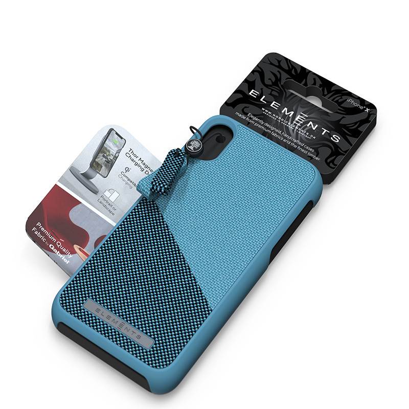 Nordic Elements Saeson Freja - Case for iPhone Xs Max (Petrol) (6)