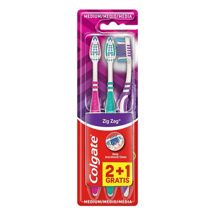 Colgate Zig Zag Toothbrush 2 + 1