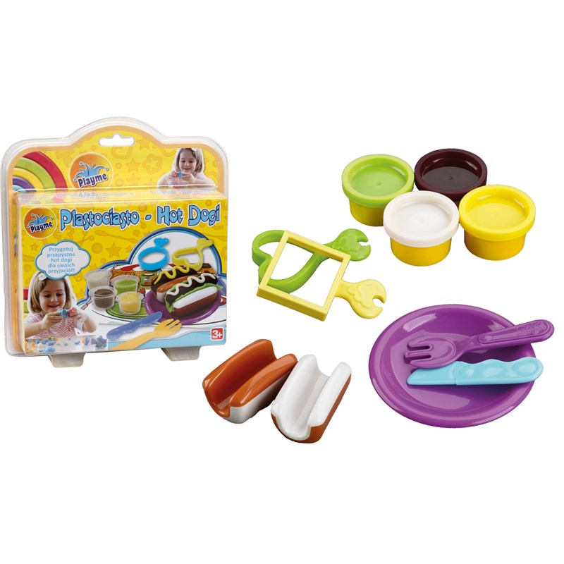 Playme - Hot dog dough (plastic packaging)