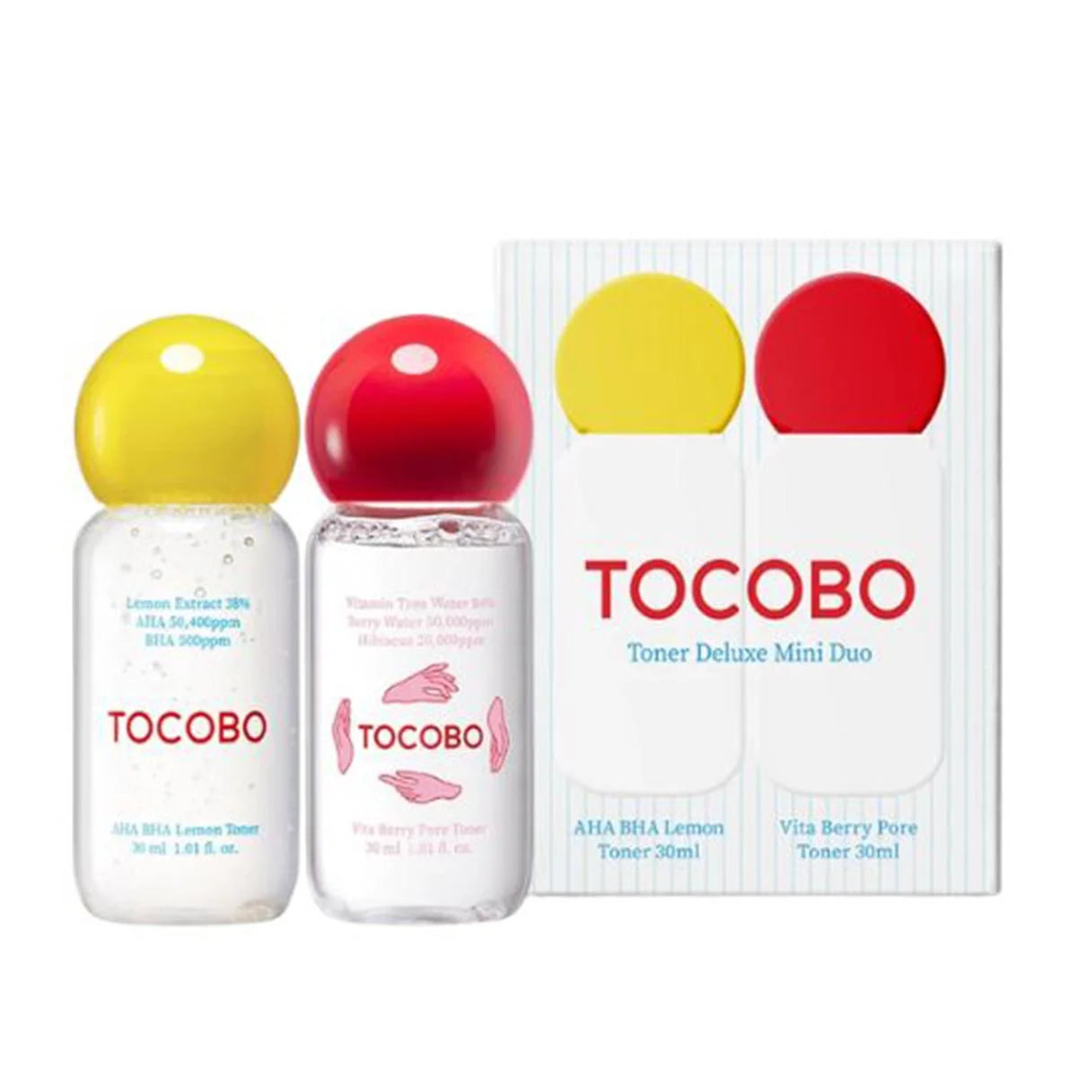 Tocobo Toner Deluxe Mini Duo Lemon Berry Toner 2pk