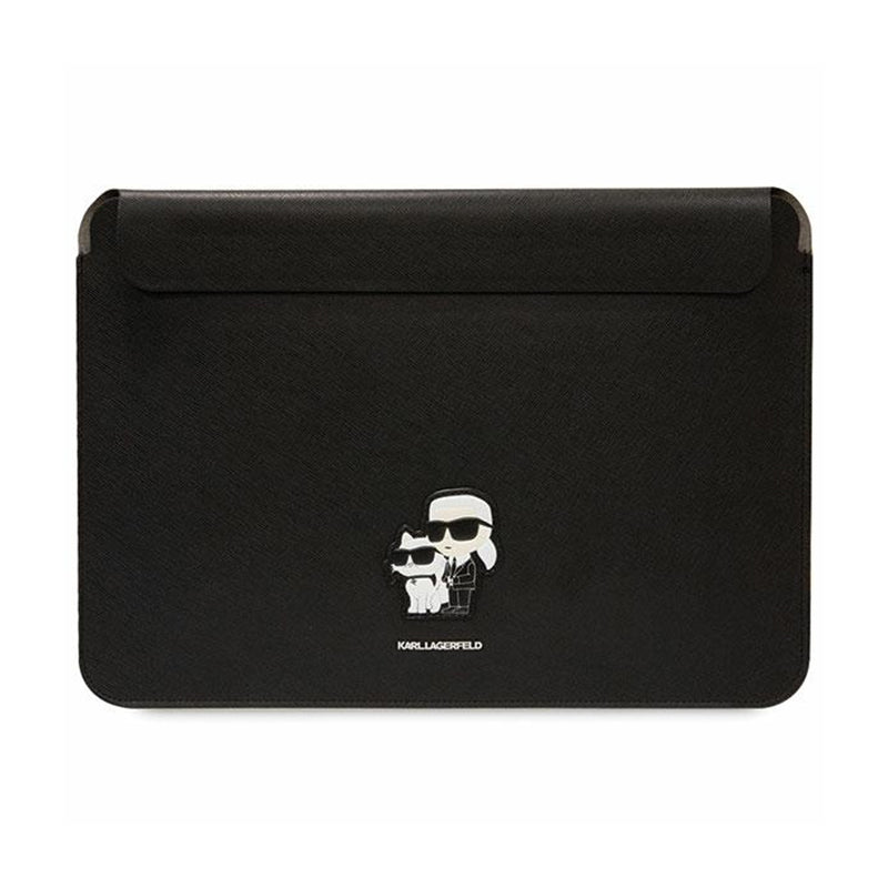 Karl Lagerfeld NFT Saffiano Karl & Choupette Sleeve - 14" notebook case (black)