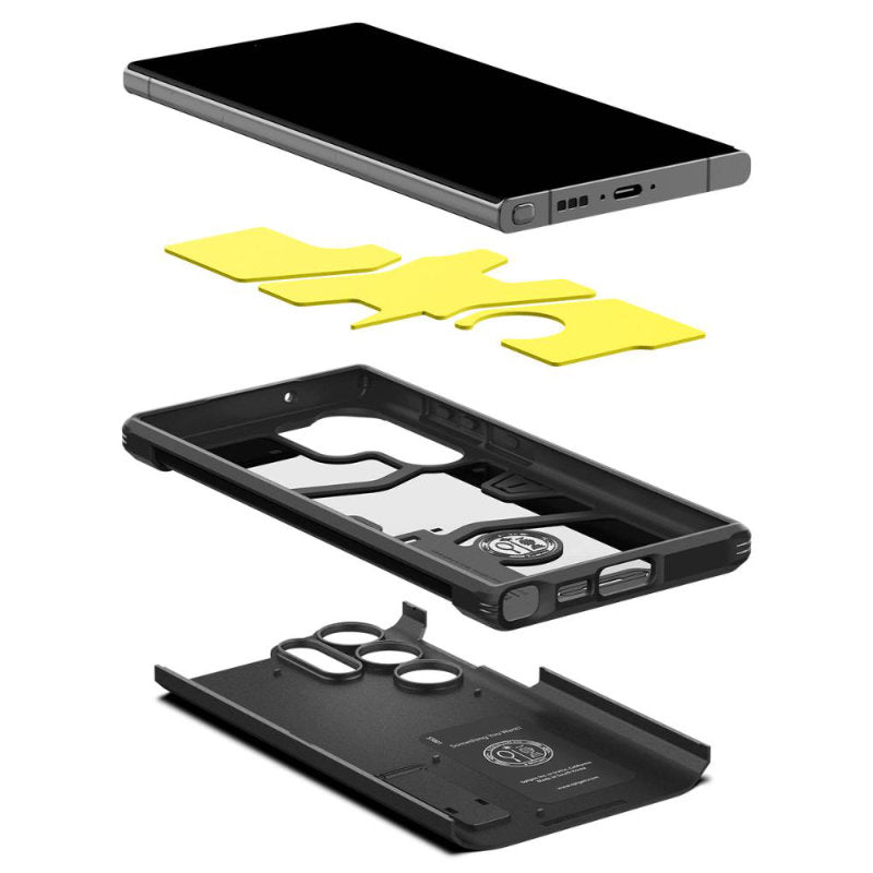 Spigen Tough Armor - Case for Samsung Galaxy S23 Ultra (black) (5)