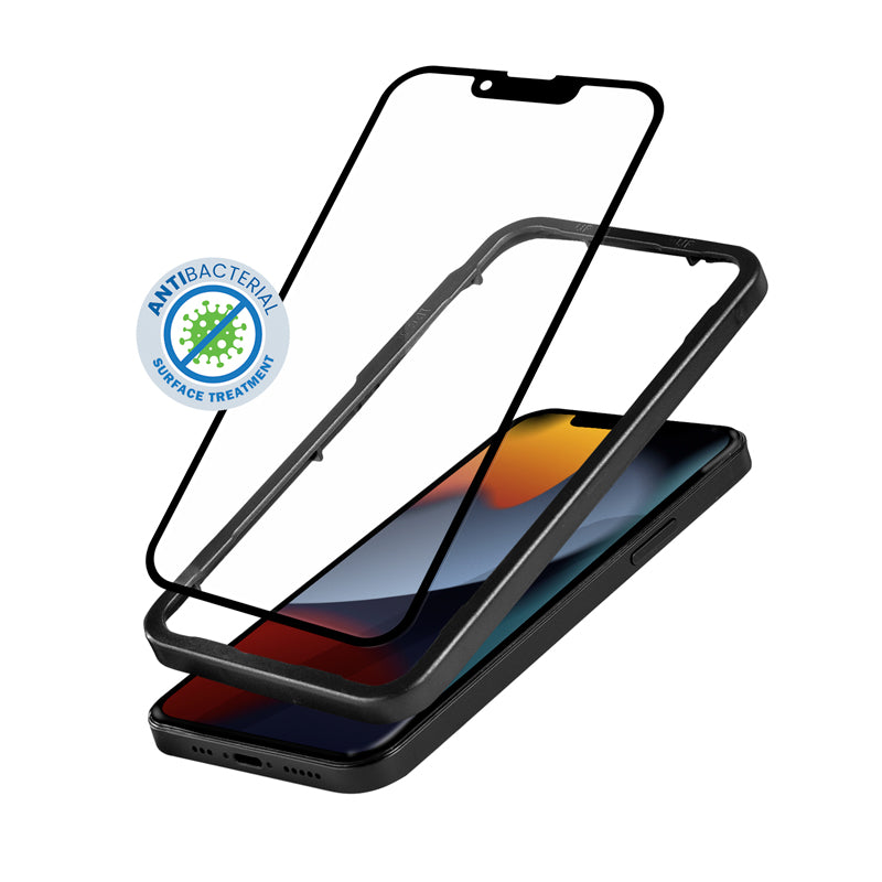 Crong Anti-Bacterial 3D Armor Glass – 9H tempered glass for iPhone 14 Plus / iPhone 13 Pro Max full-screen