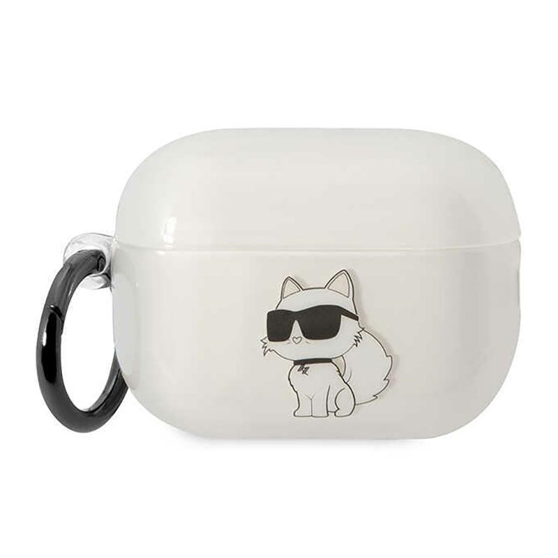 Karl Lagerfeld NFT Ikonik Choupette Head - Case for Apple AirPods Pro 2 (transparent)