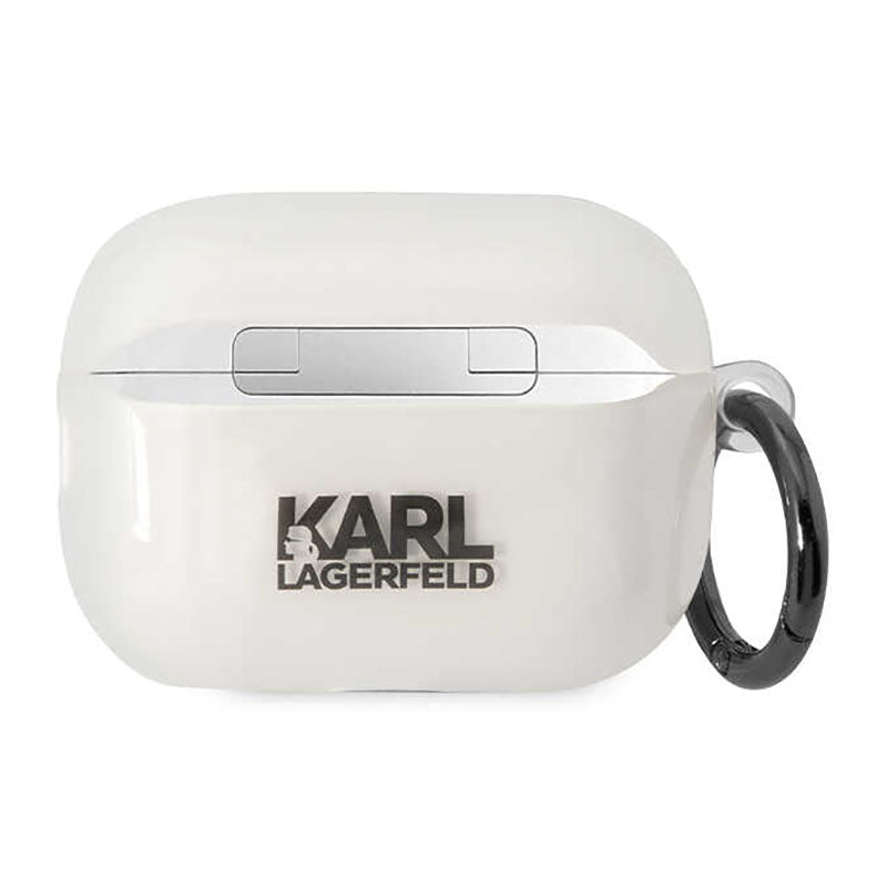 Karl Lagerfeld NFT Ikonik Choupette Head - Case for Apple AirPods Pro 2 (transparent) (2)