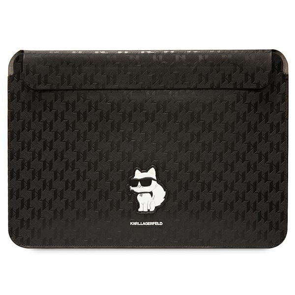 Karl Lagerfeld NFT Saffiano Monogram Ikonik Choupette Sleeve - 14" laptop sleeve (black)