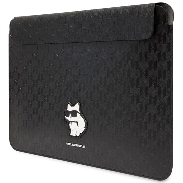 Karl Lagerfeld NFT Saffiano Monogram Ikonik Choupette Sleeve - 14" laptop sleeve (black) (2)